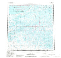 Meade River 1955 topographic map thumbnail