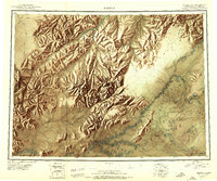 Medfra 1950 topographic map thumbnail
