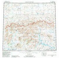 Misheguk Mountain 1956 topographic map thumbnail