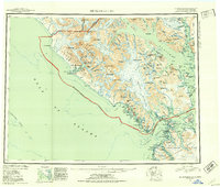 Mt Fairweather 1951 topographic map thumbnail