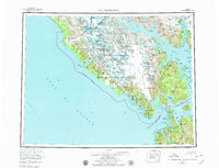 Mt Fairweather 1961 topographic map thumbnail