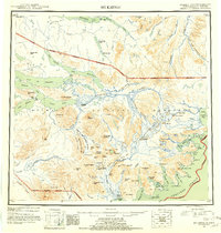 Mt Katmai 1951 topographic map thumbnail