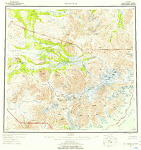Mt Katmai 1951 topographic map thumbnail