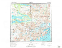 Mt Katmai 1951 topographic map thumbnail