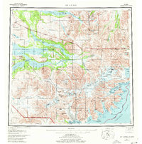 Mt Katmai 1951 topographic map thumbnail