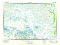 Mt Saint Elias topographic map thumbnail