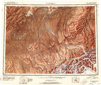 Mount McKinley 1952 topographic map thumbnail
