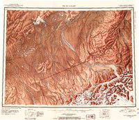 Mount McKinley 1952 topographic map thumbnail