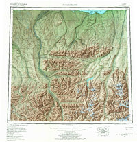 Mt. Michelson topographic map thumbnail
