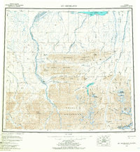 Mt. Michelson 1956 topographic map thumbnail