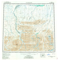 Mt. Michelson 1956 topographic map thumbnail