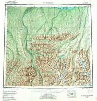Mt. Michelson 1956 topographic map thumbnail