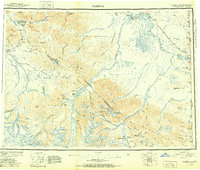 Nabesna 1951 topographic map thumbnail