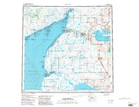 Naknek 1952 topographic map thumbnail