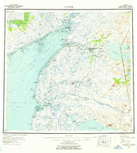 Naknek 1952 topographic map thumbnail