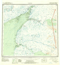 Naknek 1952 topographic map thumbnail