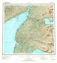 Naknek 1952 topographic map thumbnail