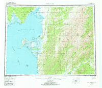 Norton Bay 1955 topographic map thumbnail