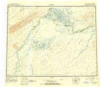 Nulato 1945 topographic map thumbnail