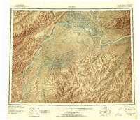Nulato 1945 topographic map thumbnail