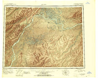 Nulato 1951 topographic map thumbnail