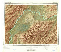 Nulato 1952 topographic map thumbnail