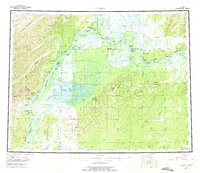 Nulato 1952 topographic map thumbnail