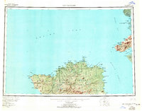 Nunivak Island 1954 topographic map thumbnail