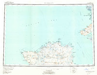 Nunivak Island 1954 topographic map thumbnail