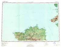 Nunivak Island 1954 topographic map thumbnail
