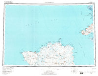 Nunivak Island 1954 topographic map thumbnail