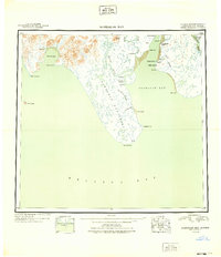 Nushagak Bay 1949 topographic map thumbnail