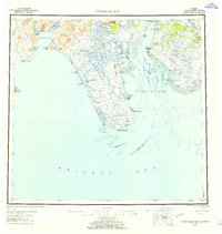 Nushagak Bay 1951 topographic map thumbnail
