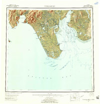 Nushagak Bay 1951 topographic map thumbnail