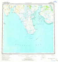 Nushagak Bay 1951 topographic map thumbnail