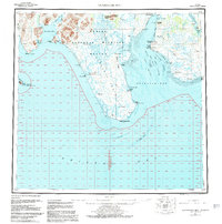 Nushagak Bay 1951 topographic map thumbnail