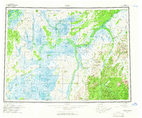Ophir 1954 topographic map thumbnail