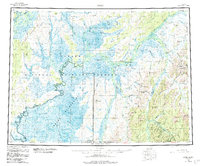 Ophir 1954 topographic map thumbnail