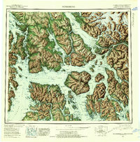 Petersburg 1952 topographic map thumbnail