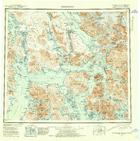 Petersburg 1952 topographic map thumbnail