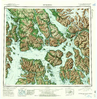 Petersburg 1952 topographic map thumbnail