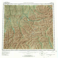 Philip Smith Mountains 1956 topographic map thumbnail