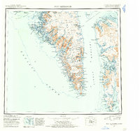 Port Alexander 1952 topographic map thumbnail