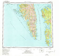Port Alexander 1951 topographic map thumbnail