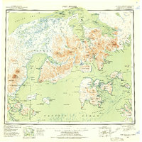Port Moller 1953 topographic map thumbnail