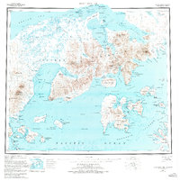 Port Moller 1953 topographic map thumbnail