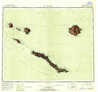 Rat Islands 1951 topographic map thumbnail