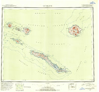 Rat Islands 1951 topographic map thumbnail