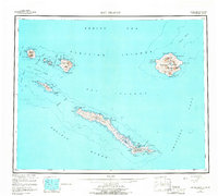 Rat Islands 1951 topographic map thumbnail