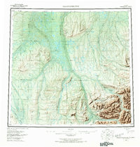 Sagavanirktok 1956 topographic map thumbnail